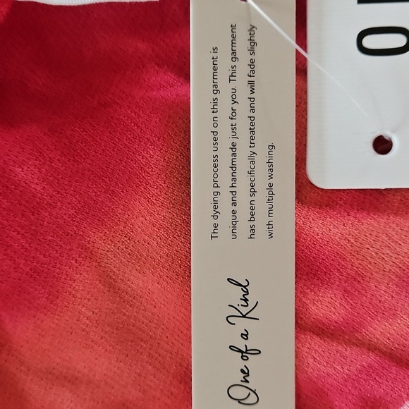 Olive & Oak Pink and Orange Tie-Dye Sleeveless Maxi Dress, Sz XL, NWT! - Picture 7 of 9